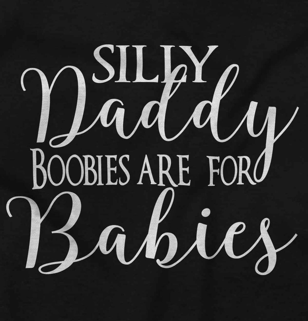 Boobies For Babies Romper Bodysuit-Direct To Garment Print-Brisco Baby