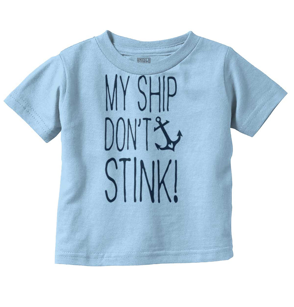 My Ship Infant Toddler T Shirt-Direct To Garment Print-Brisco Baby
