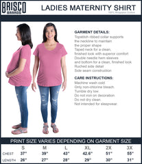 Mama Bird Maternity T-Shirt-Direct To Garment Print-Brisco Baby
