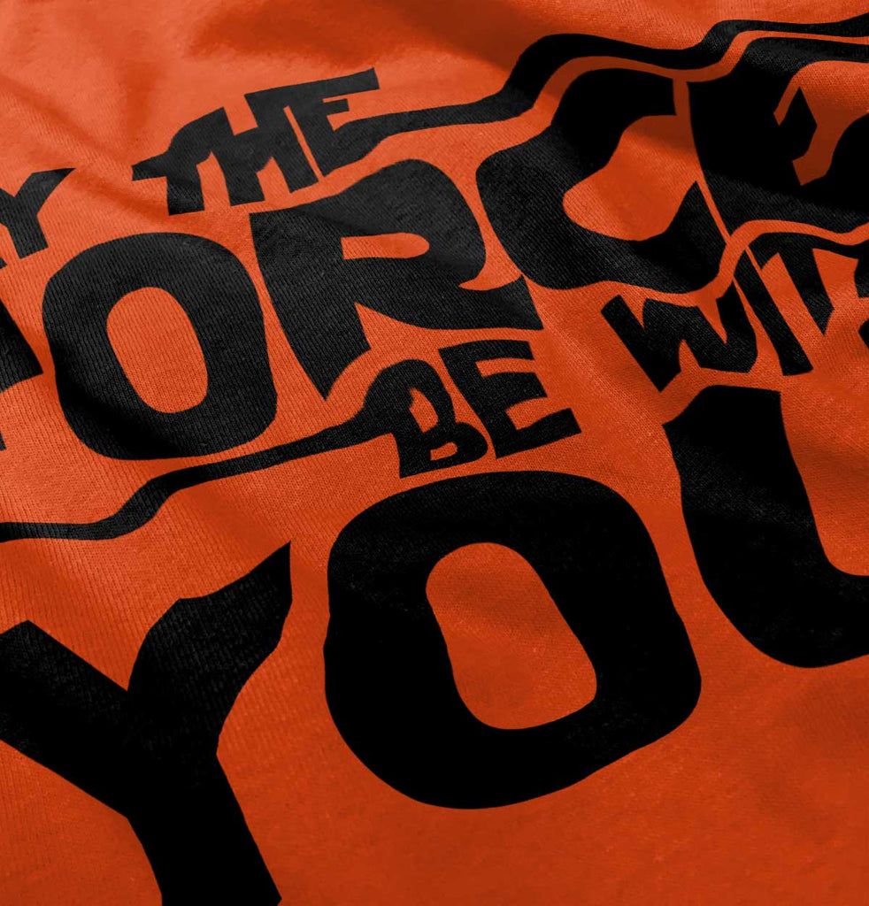 Force Be With You Romper Bodysuit-Direct To Garment Print-Brisco Baby