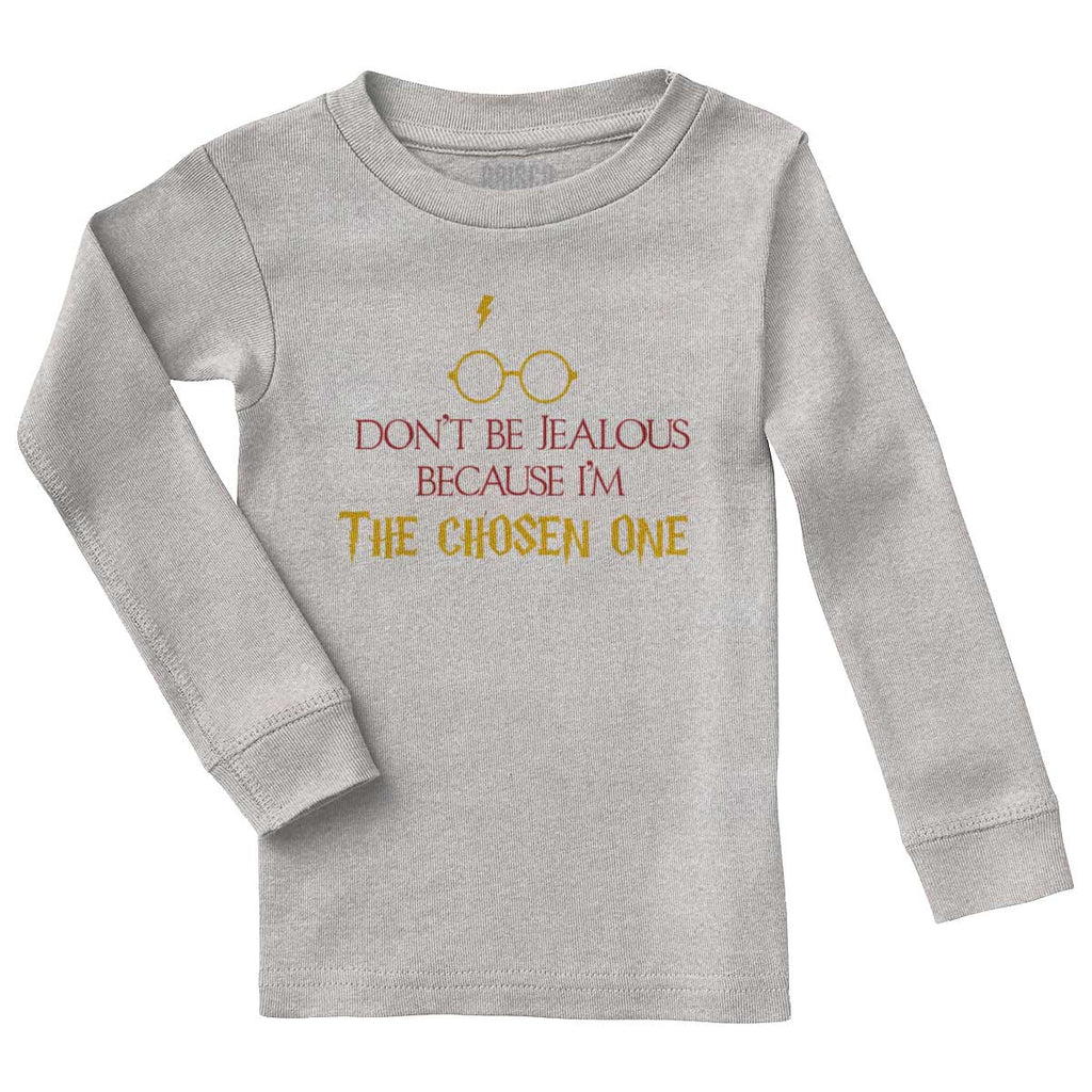Jealous Of Chosen One Solid Baby Pajama Top-Direct To Garment Print-Brisco Baby