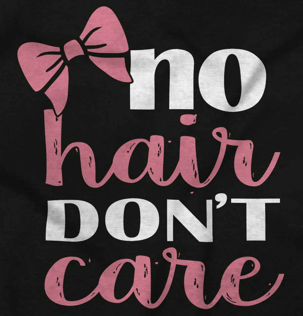 No Hair Don't Care Romper Bodysuit-Direct To Garment Print-Brisco Baby