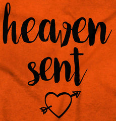 Heaven Sent Romper Bodysuit-Direct To Garment Print-Brisco Baby