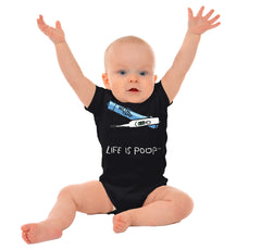 Rectal Thermometer Romper Bodysuit-Direct To Garment Print-Brisco Baby