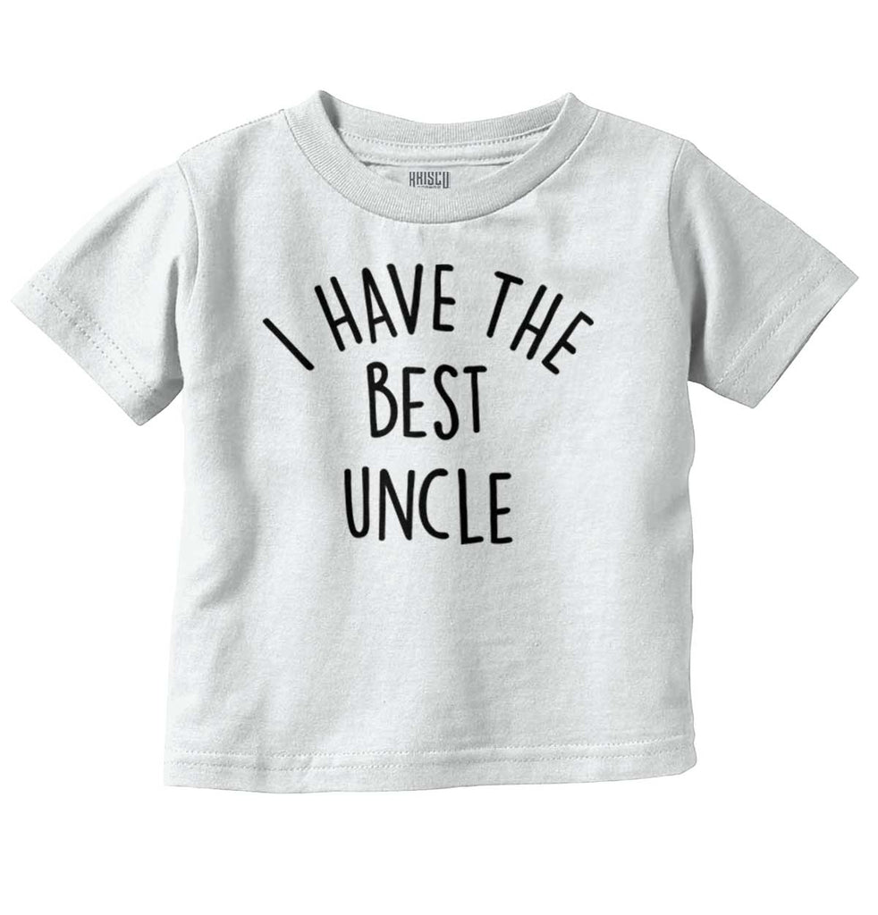 Best Uncle Infant Toddler T Shirt-Direct To Garment Print-Brisco Baby