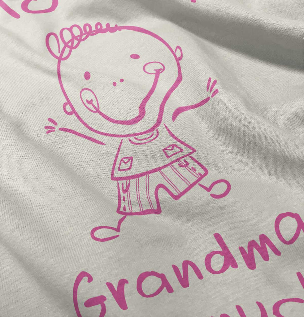 Love My Grandma Baby Striped Skirt Dress-Direct To Garment Print-Brisco Baby