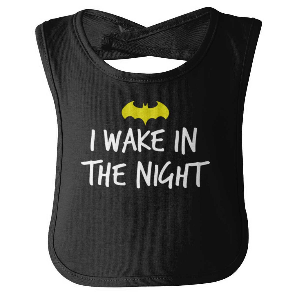 Wake In Night Infant Baby Bib-Direct To Garment Print-Brisco Baby