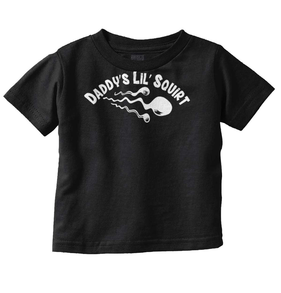 Lil Squirt Infant Toddler T Shirt-Direct To Garment Print-Brisco Baby
