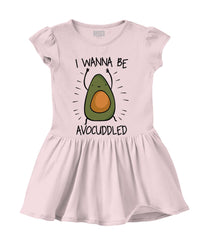 Avocuddled Solid Baby Infant Dress-Direct To Garment Print-Brisco Baby