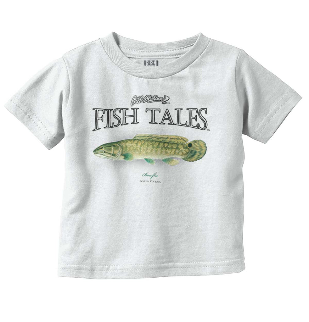 Bowfin Infant Toddler T Shirt-Direct To Garment Print-Brisco Baby