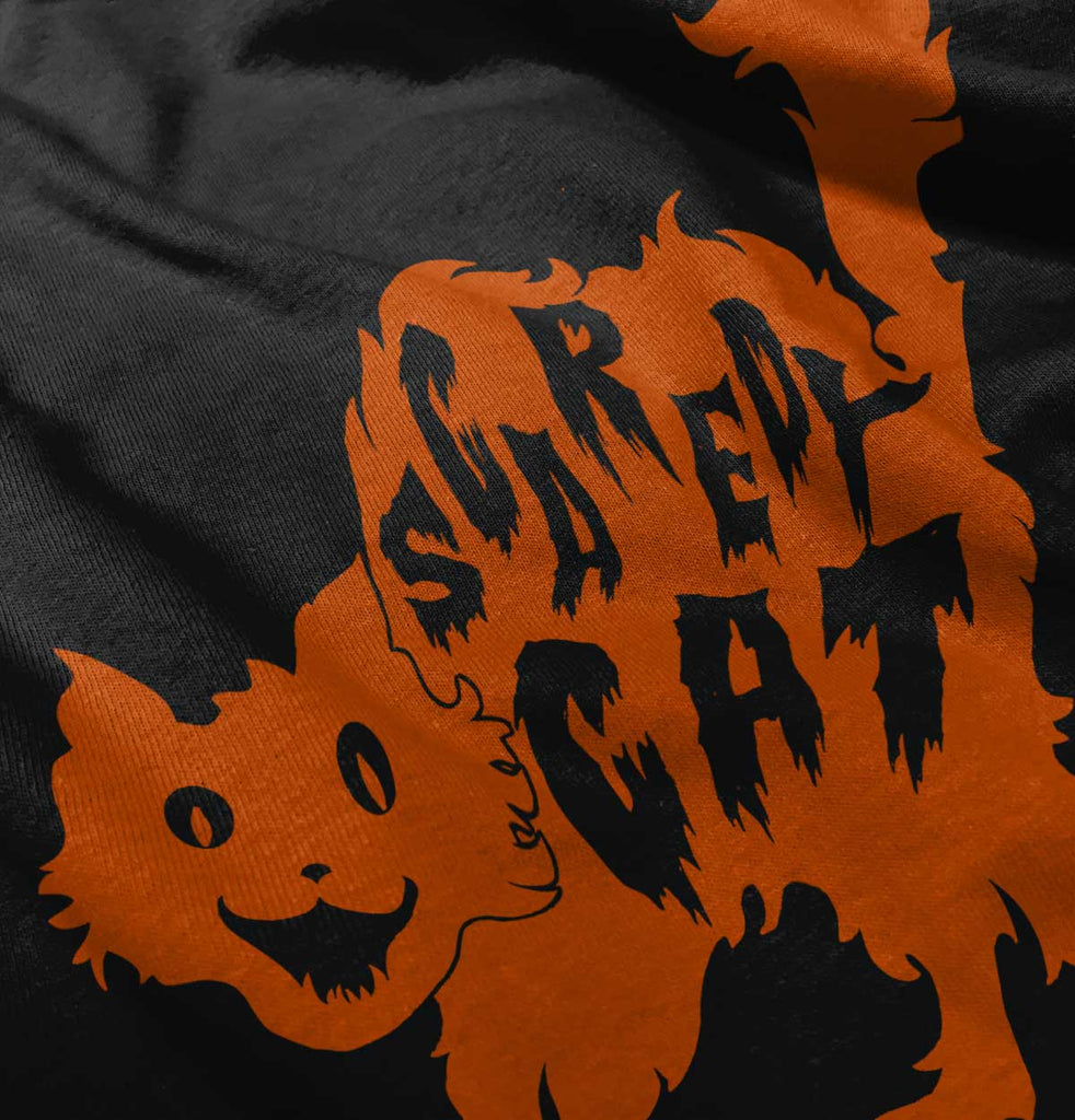 Scaredy Cat Infant Baby Bib-Direct To Garment Print-Brisco Baby