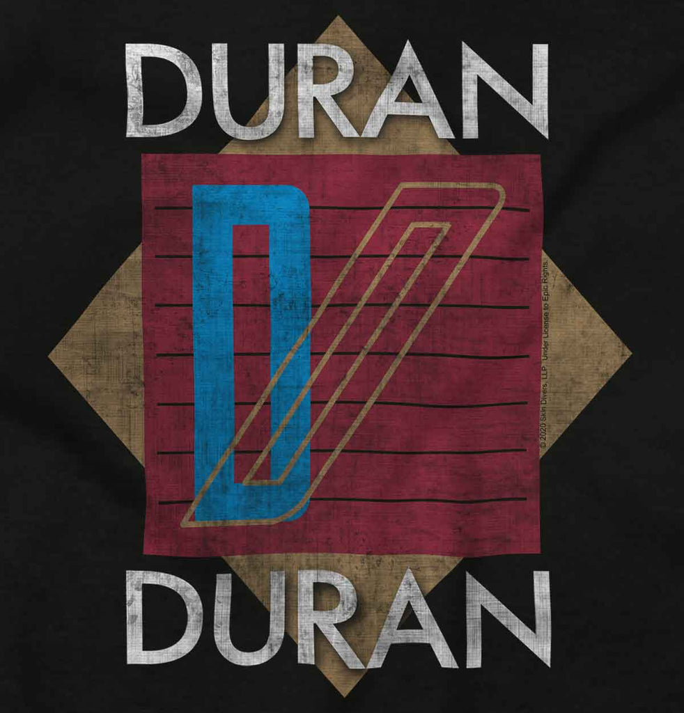 Duran Duran Logo Infant Toddler T Shirt-Direct To Garment Print-Brisco Baby