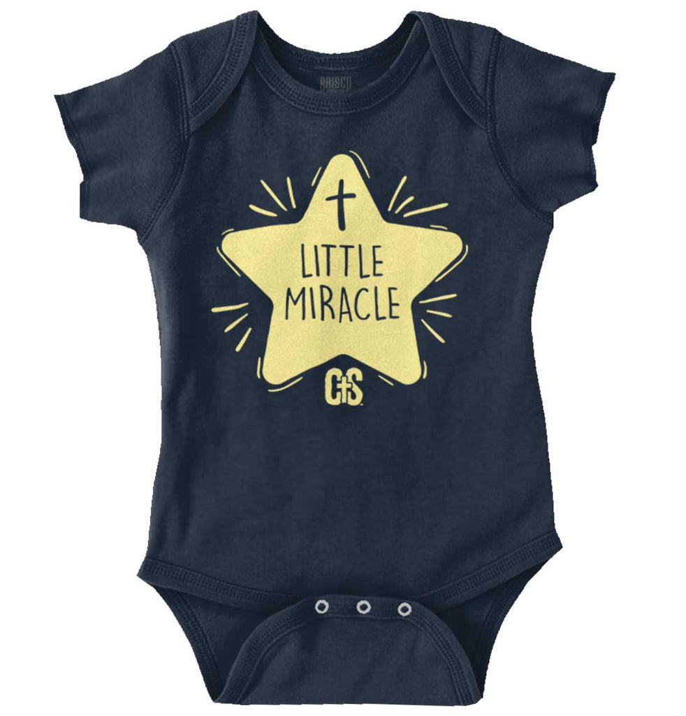 Little Miracle Romper Bodysuit-Direct To Garment Print-Brisco Baby
