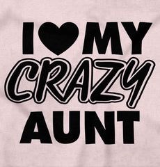 Crazy Aunt Toddler Ruffled Trim T-Shirt-Direct To Garment Print-Brisco Baby