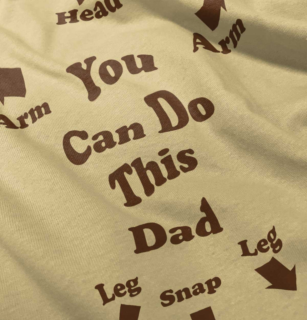 You Can Do This Romper Bodysuit-Direct To Garment Print-Brisco Baby