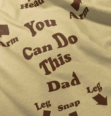 You Can Do This Romper Bodysuit-Direct To Garment Print-Brisco Baby