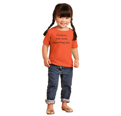 Expecting Me Infant Toddler T Shirt-Direct To Garment Print-Brisco Baby