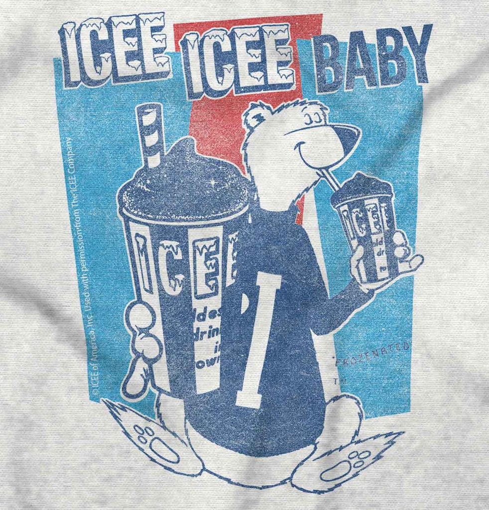 Polar Icee Baby Raglan Romper Bodysuit-Direct To Garment Print-Brisco Baby