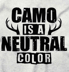 Camo Is A Neutral Color Romper Bodysuit-Direct To Garment Print-Brisco Baby