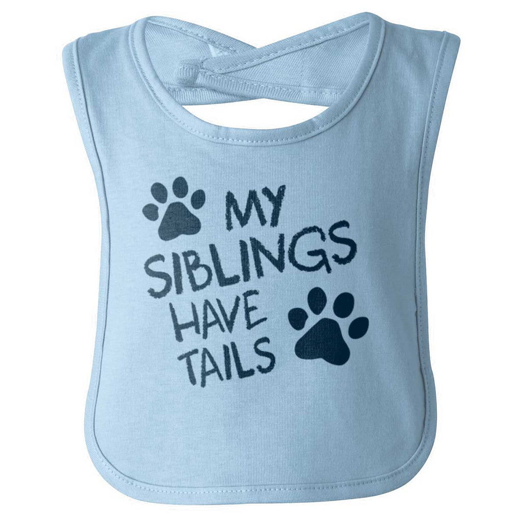 My Siblings Have Tai Infant Baby Bib-Direct To Garment Print-Brisco Baby