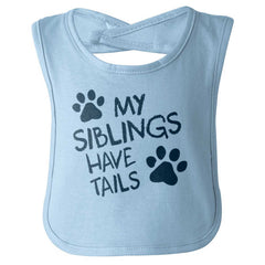 My Siblings Have Tai Infant Baby Bib-Direct To Garment Print-Brisco Baby