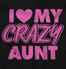 Crazy Aunt Toddler Ruffled Trim T-Shirt-Direct To Garment Print-Brisco Baby