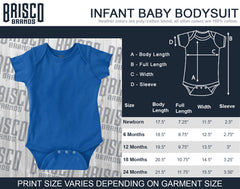 Go Big Or Go Home Romper Bodysuit-Direct To Garment Print-Brisco Baby