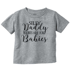 Boobies For Babies Infant Toddler T Shirt-Direct To Garment Print-Brisco Baby