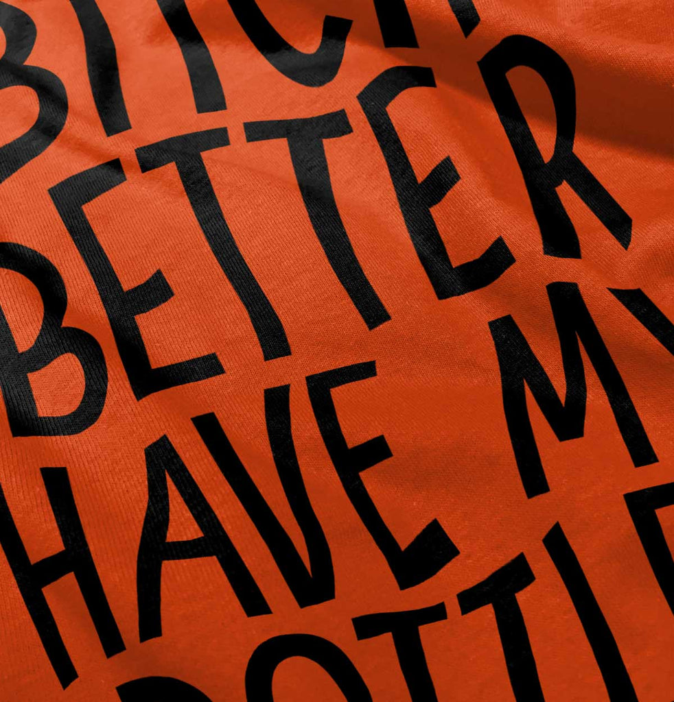 My Bottle Infant Toddler T Shirt-Direct To Garment Print-Brisco Baby