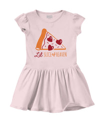 Slice Of Heaven Solid Baby Infant Dress-Direct To Garment Print-Brisco Baby