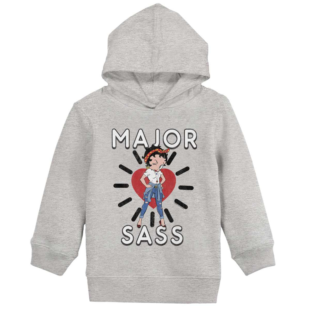 Betty The Riveter Toddler Pullover Hoodie-Direct To Garment Print-Brisco Baby