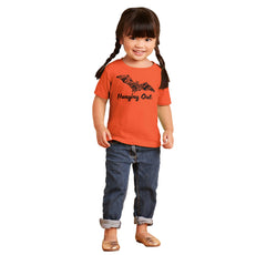 Hanging out Infant Toddler T Shirt-Direct To Garment Print-Brisco Baby