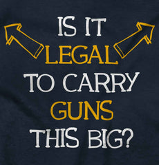 Is It Legal Ringer Romper Bodysuit-Direct To Garment Print-Brisco Baby