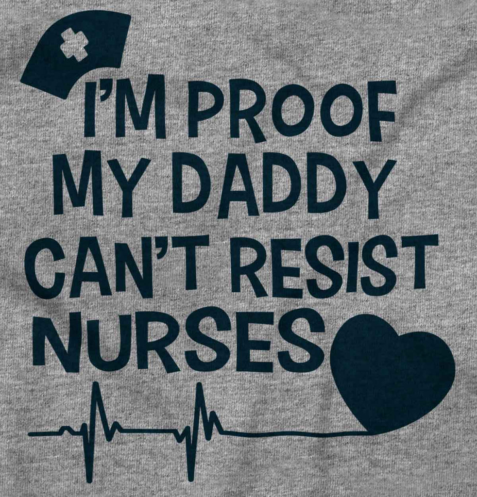 Can't Resist Nurses Toddler Football Jersey Tee-Direct To Garment Print-Brisco Baby