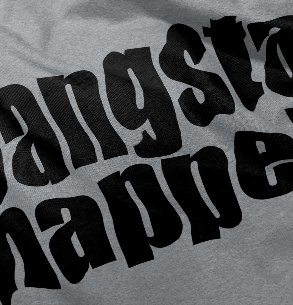 Gangsta Napper Romper Bodysuit-Direct To Garment Print-Brisco Baby