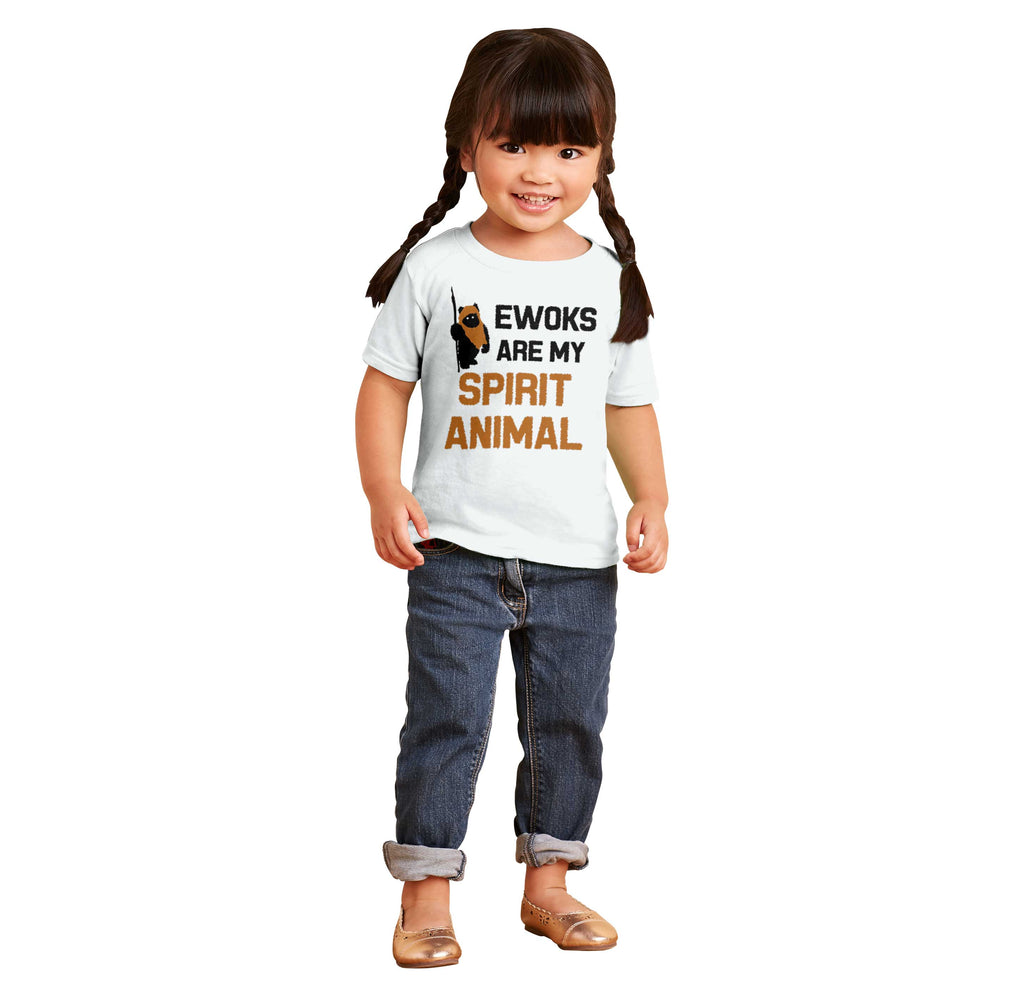 Ewoks Spirit Animal Infant Toddler T Shirt-Direct To Garment Print-Brisco Baby