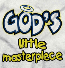 God's Masterpiece Infant Baby Bib-Direct To Garment Print-Brisco Baby