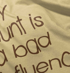 Bad Influence Romper Bodysuit-Direct To Garment Print-Brisco Baby