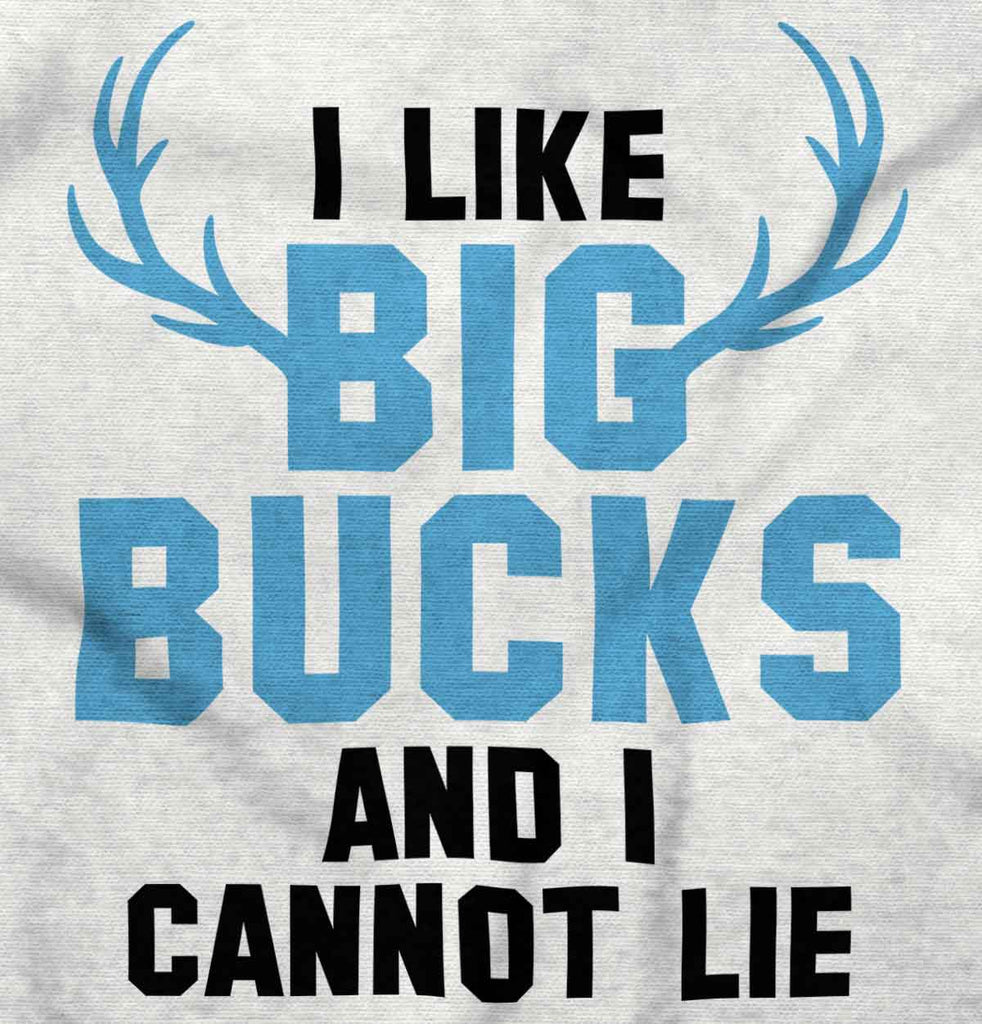 I Like Big Bucks Toddler Football Jersey Tee-Direct To Garment Print-Brisco Baby