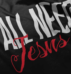 Yall Need Jesus Romper Bodysuit-Direct To Garment Print-Brisco Baby