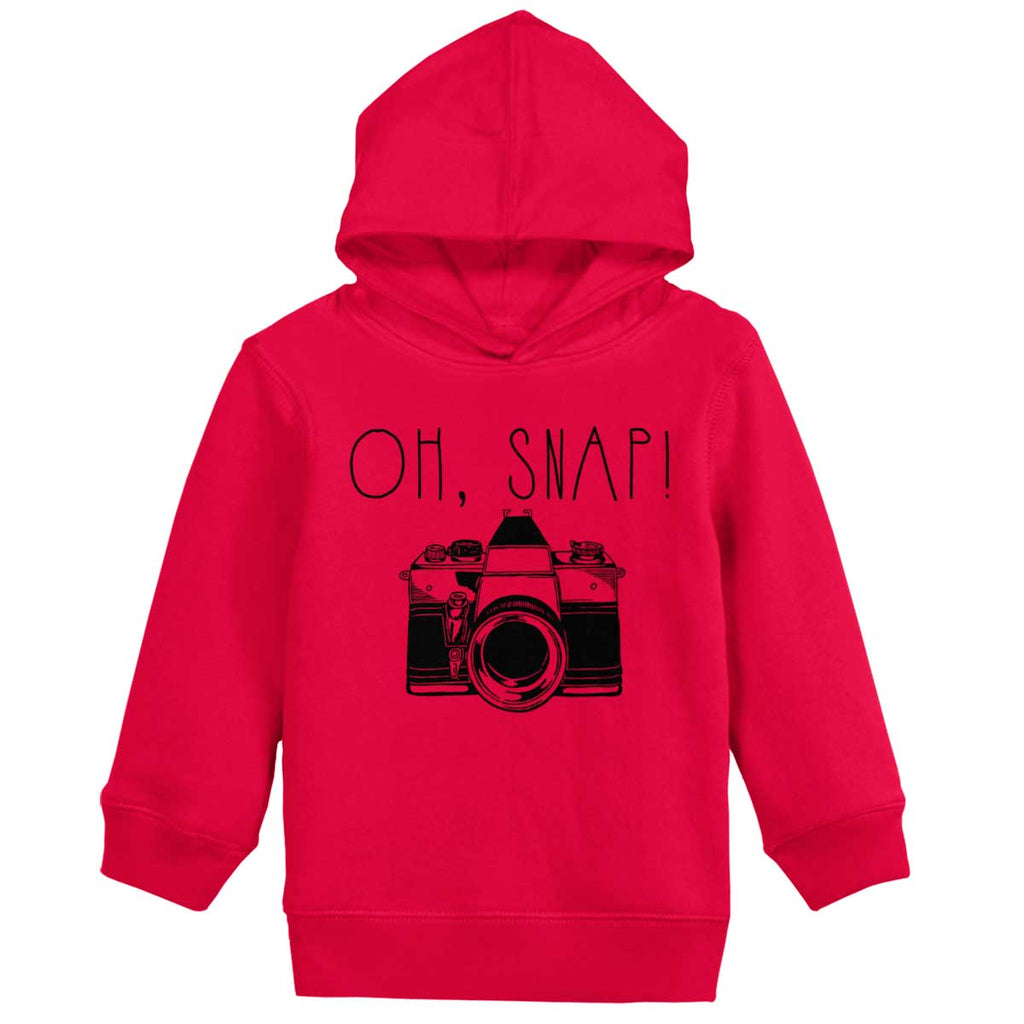 Oh Snap Camera Toddler Pullover Hoodie-Direct To Garment Print-Brisco Baby