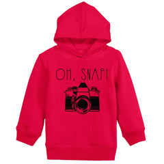 Oh Snap Camera Toddler Pullover Hoodie-Direct To Garment Print-Brisco Baby