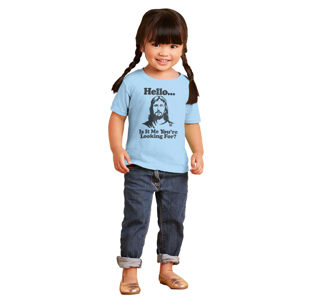 Jesus Richie Infant Toddler T Shirt-Direct To Garment Print-Brisco Baby