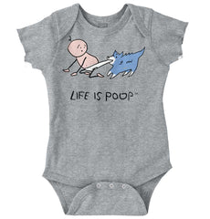 Dog Pull Romper Bodysuit-Direct To Garment Print-Brisco Baby