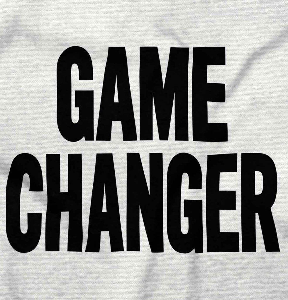 Game Changer Infant Baby Bib-Direct To Garment Print-Brisco Baby