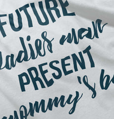 Future Ladies Man Infant Baby Bib-Direct To Garment Print-Brisco Baby