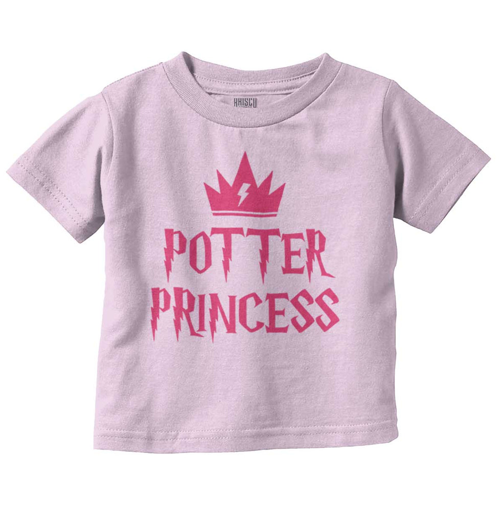 Potter Princess Infant Toddler T Shirt-Direct To Garment Print-Brisco Baby