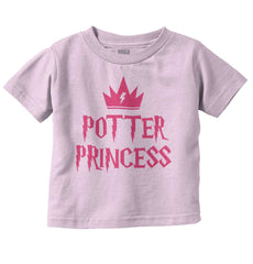 Potter Princess Infant Toddler T Shirt-Direct To Garment Print-Brisco Baby