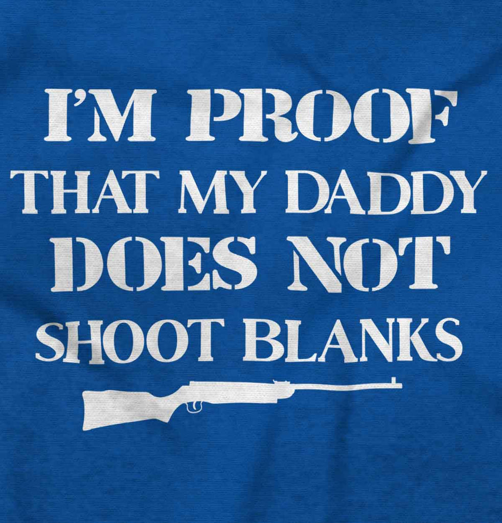 Shoot Blanks Ringer Romper Bodysuit-Direct To Garment Print-Brisco Baby