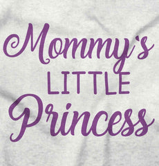 Mommy's Little Princess Infant Baby Bib-Direct To Garment Print-Brisco Baby